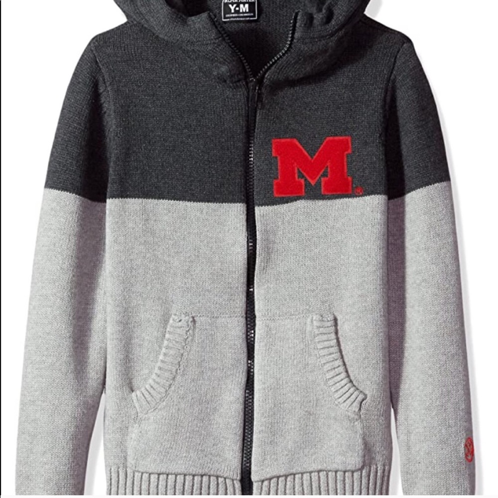 Alma Mater NCAA Maryland Terrapins boys Cardigan